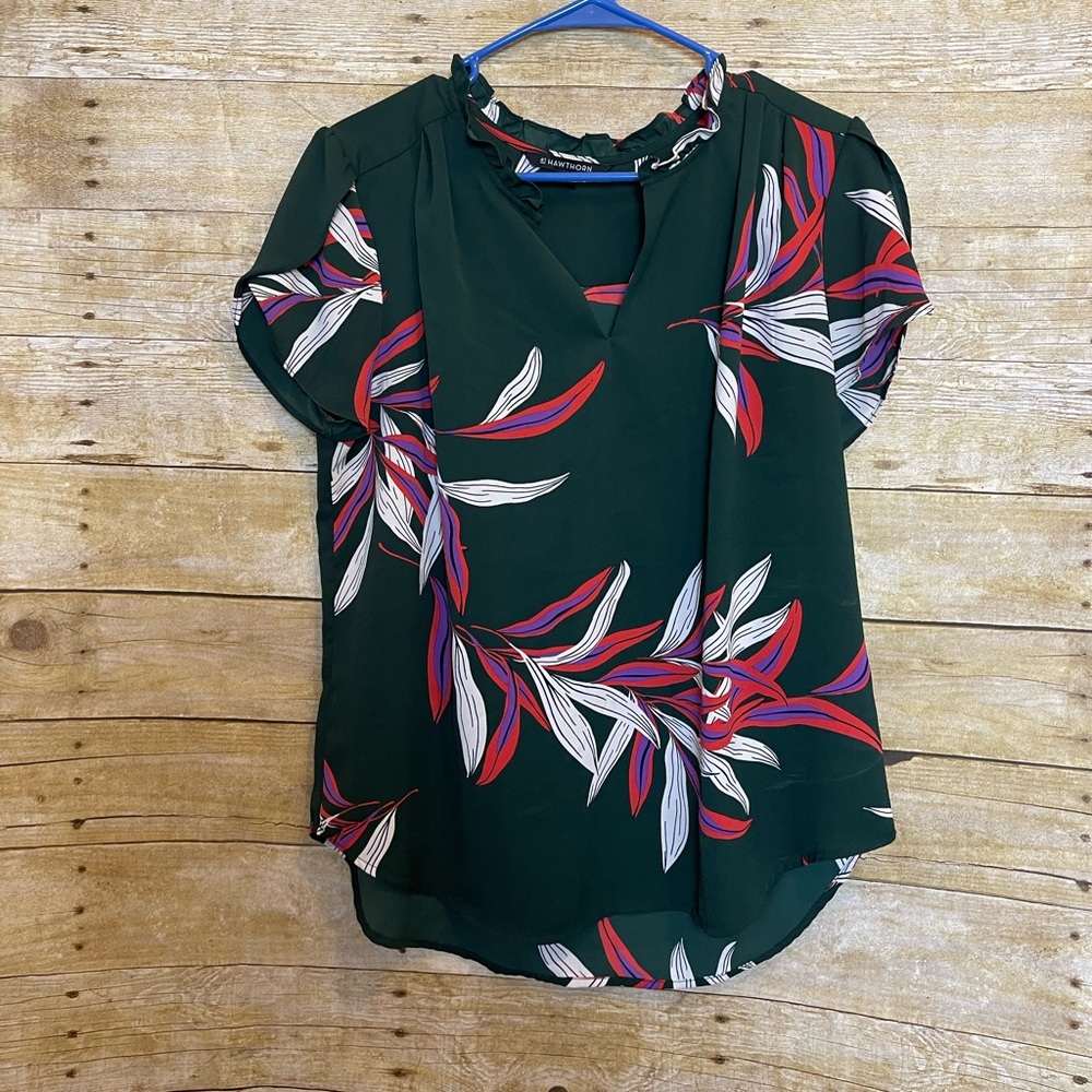 41 Hawthorne floral blouse 🛍